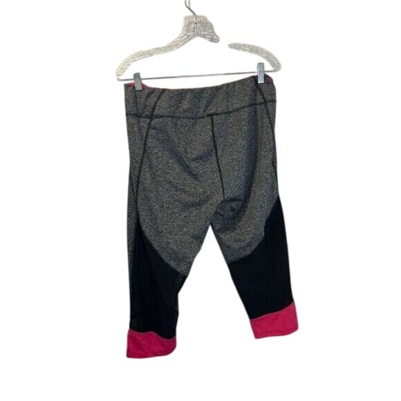 Women's Fitness Tights Leggings Push Up Sport Running Yoga Gym Capri Pants - Picture 2 of 5